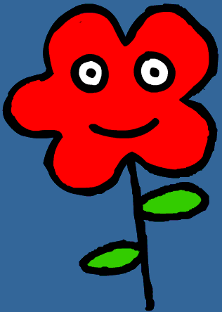 Red Flower animated gif